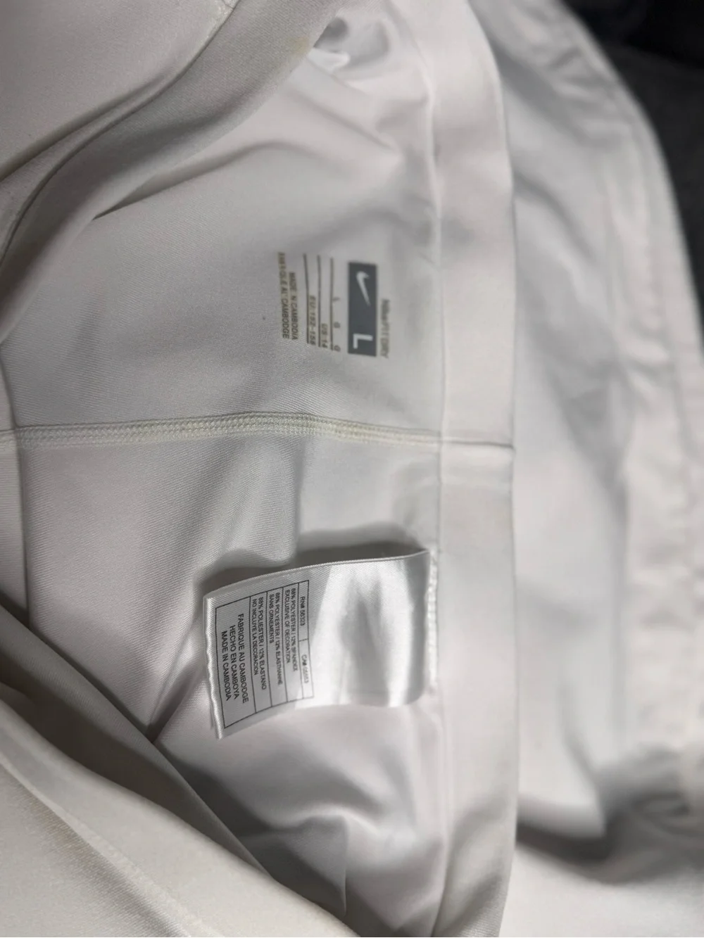 Nike White Tennis Skort NikeFit